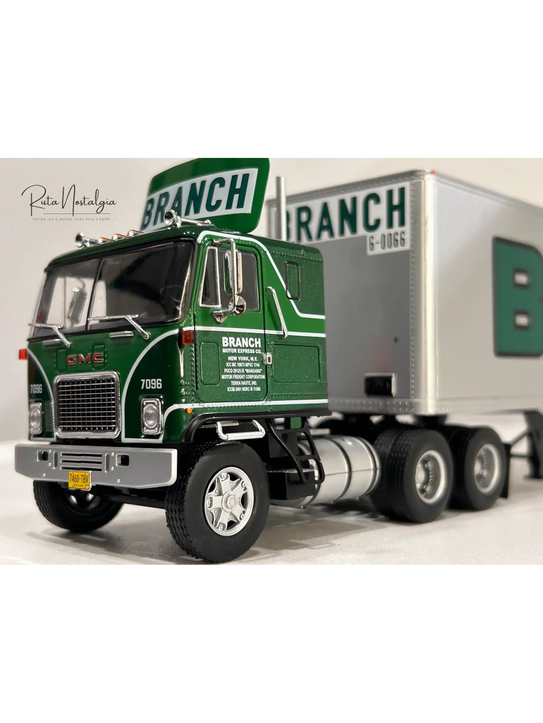 GMC Astro 95 1980 – IXO Models 1:43 – Branch Transport Clásico Cabover 2