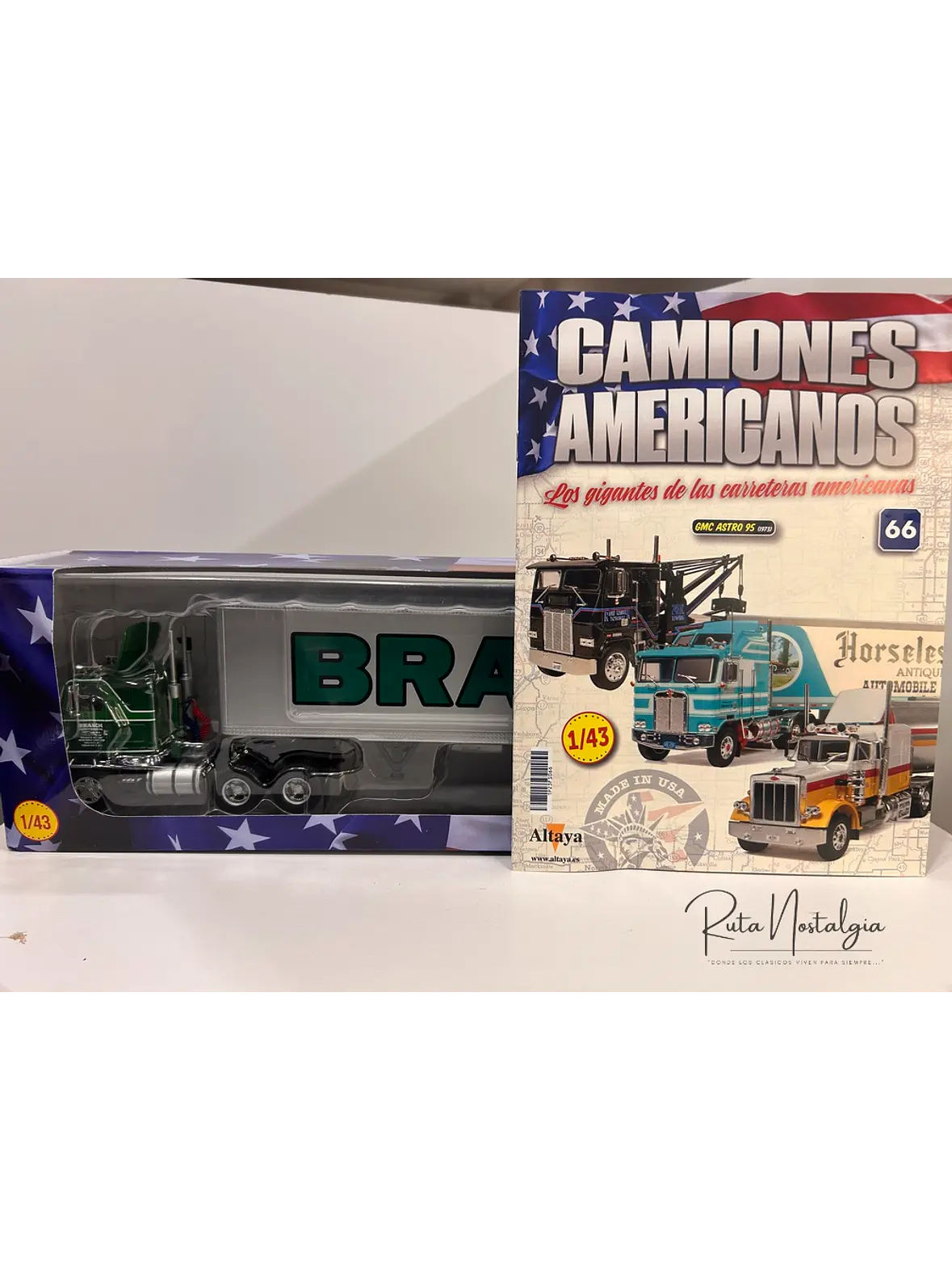 GMC Astro 95 1980 – IXO Models 1:43 – Branch Transport Clásico Cabover 10