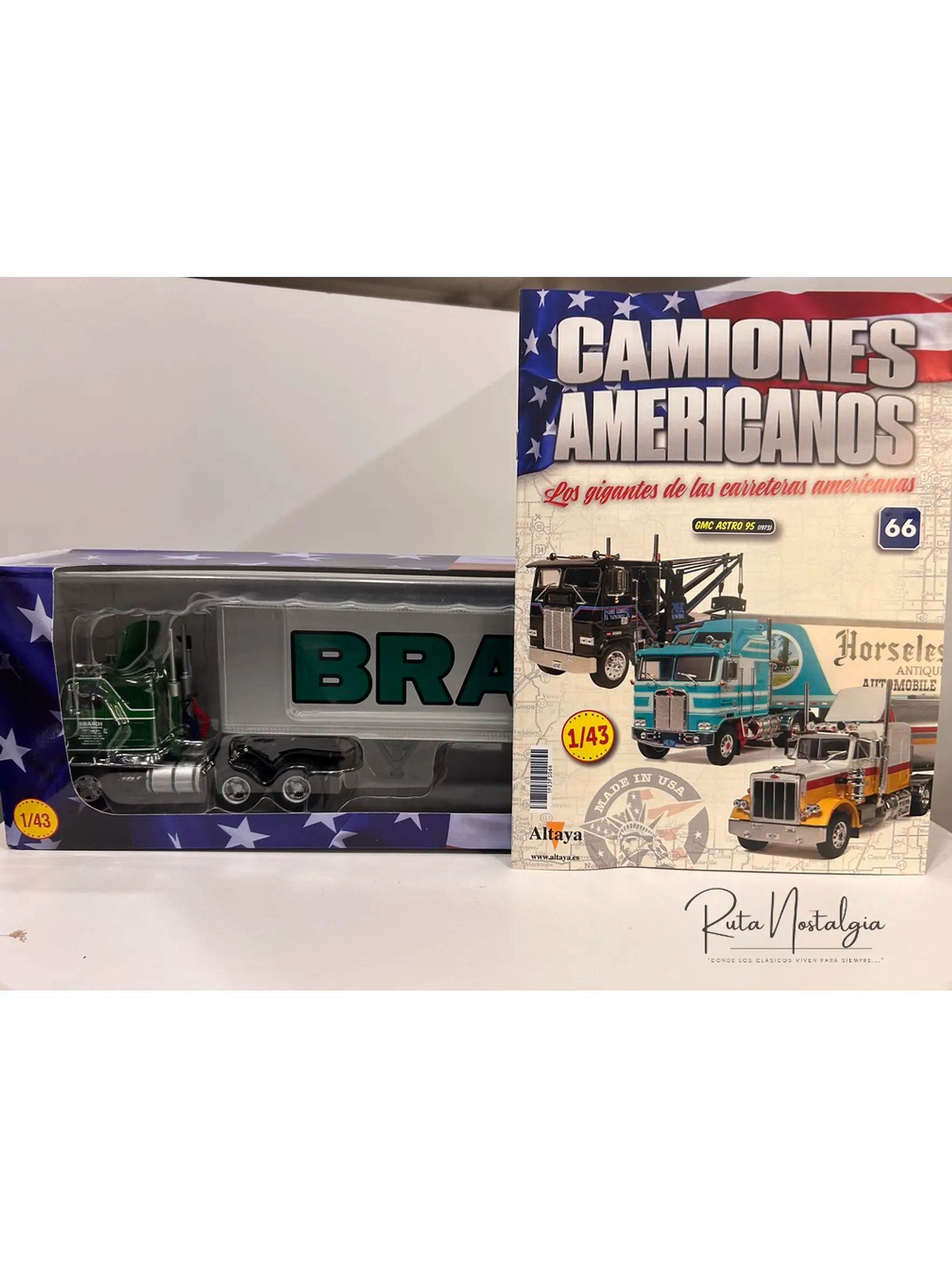 GMC Astro 95 1980 – IXO Models 1:43 – Branch Transport Clásico Cabover 10