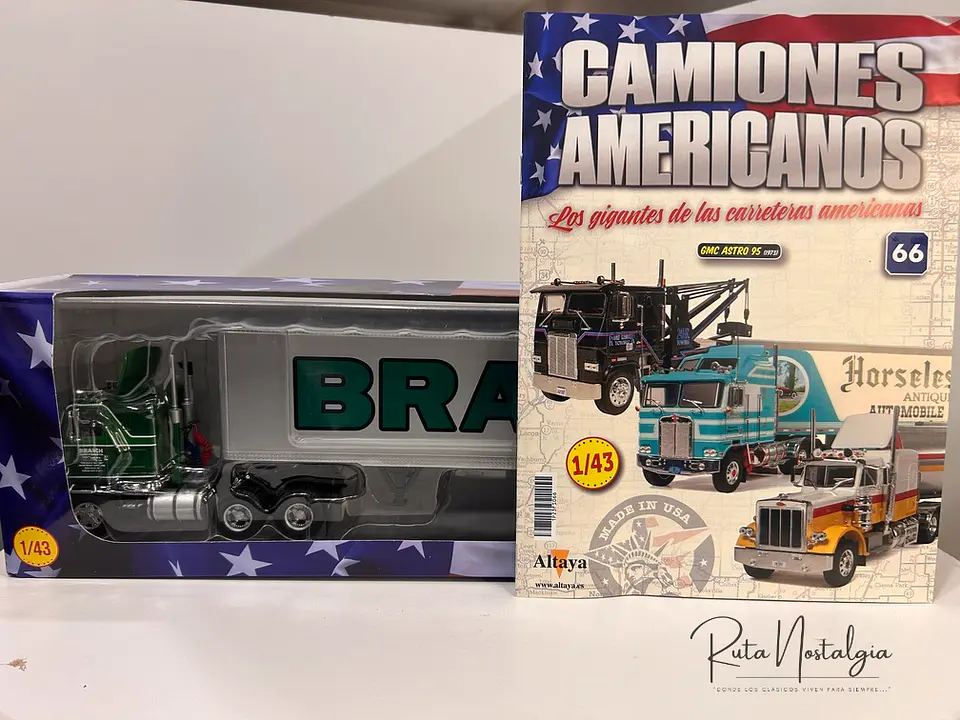 Camión GMC Astro 95 1980 | IXO 1:43 Coleccionable 10