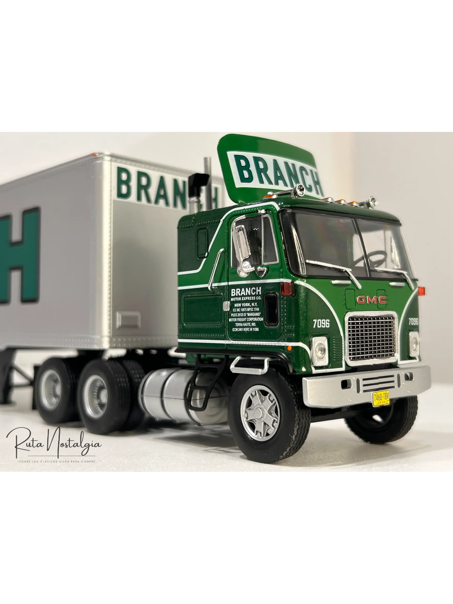 GMC Astro 95 1980 – IXO Models 1:43 – Branch Transport Clásico Cabover 8