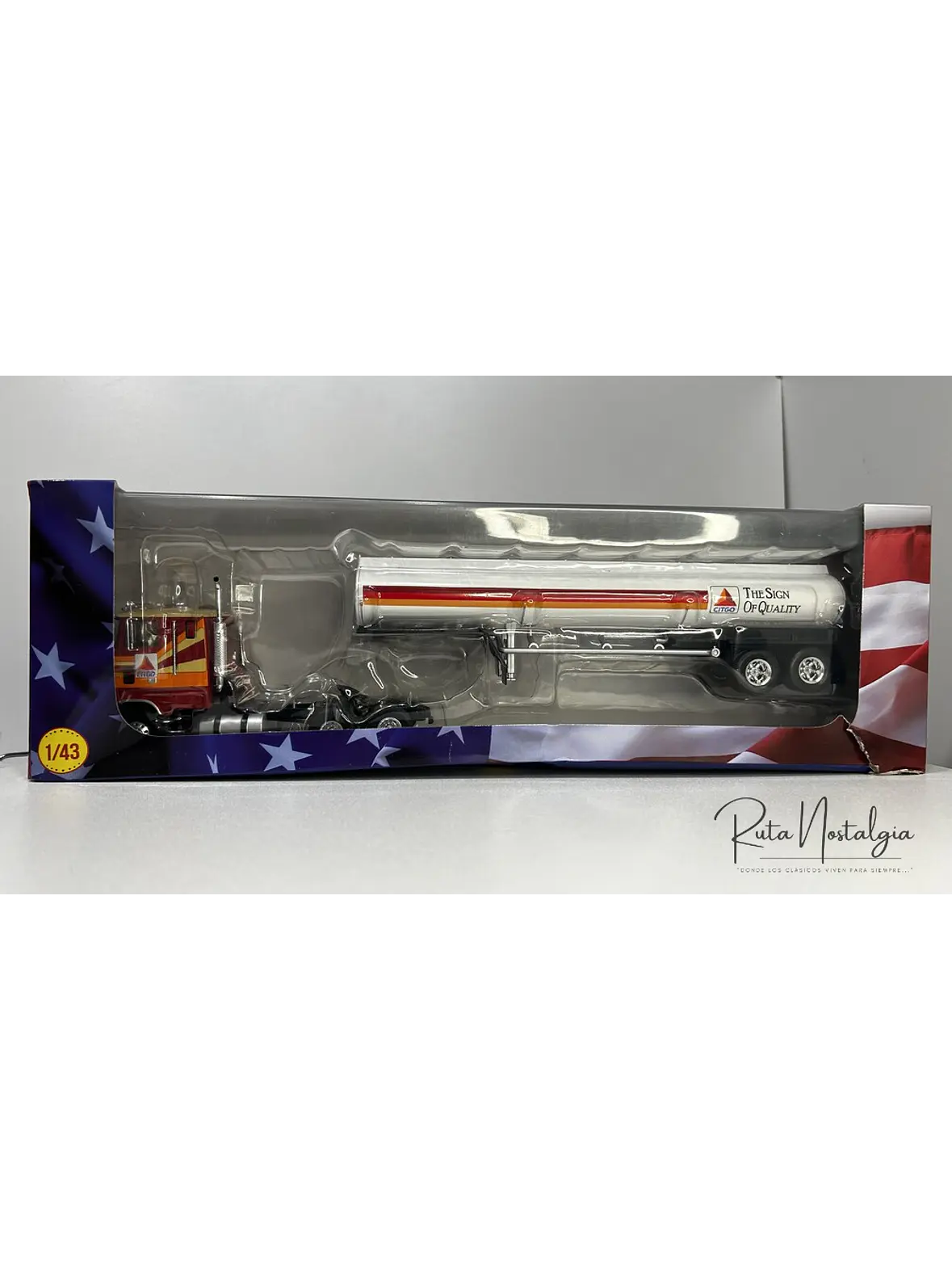 Camión Ford CL-9000 1976 Cisterna CITGO 1:43 – Nostalgia del Transporte Americano 13