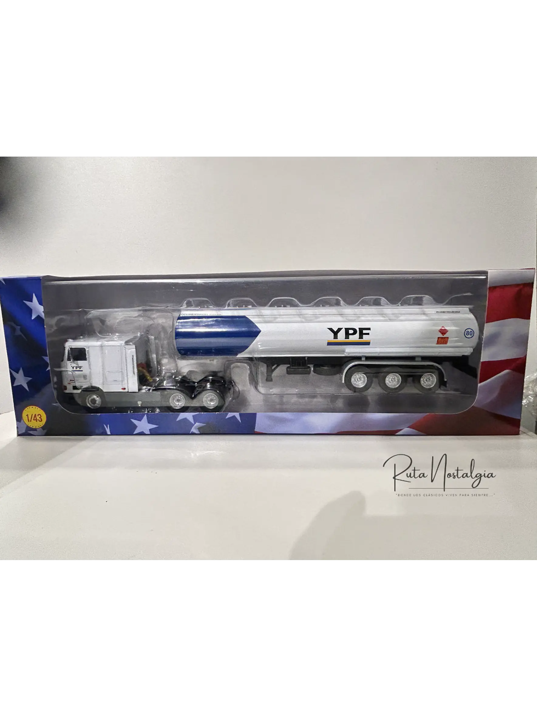 International Eagle 9700 Cabover (1997) – YPF Cisterna Combustible – Colección Camiones Americanos 1:43 10