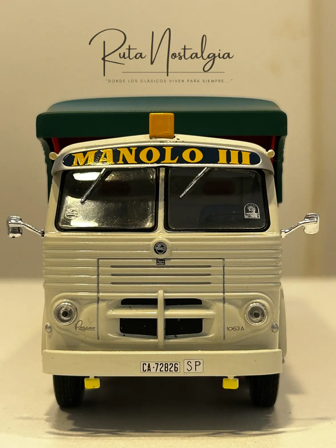 Pegaso 1063 “Manolo III” 1968 (1:43) – Camión Clásico Altaya Colección Española 8