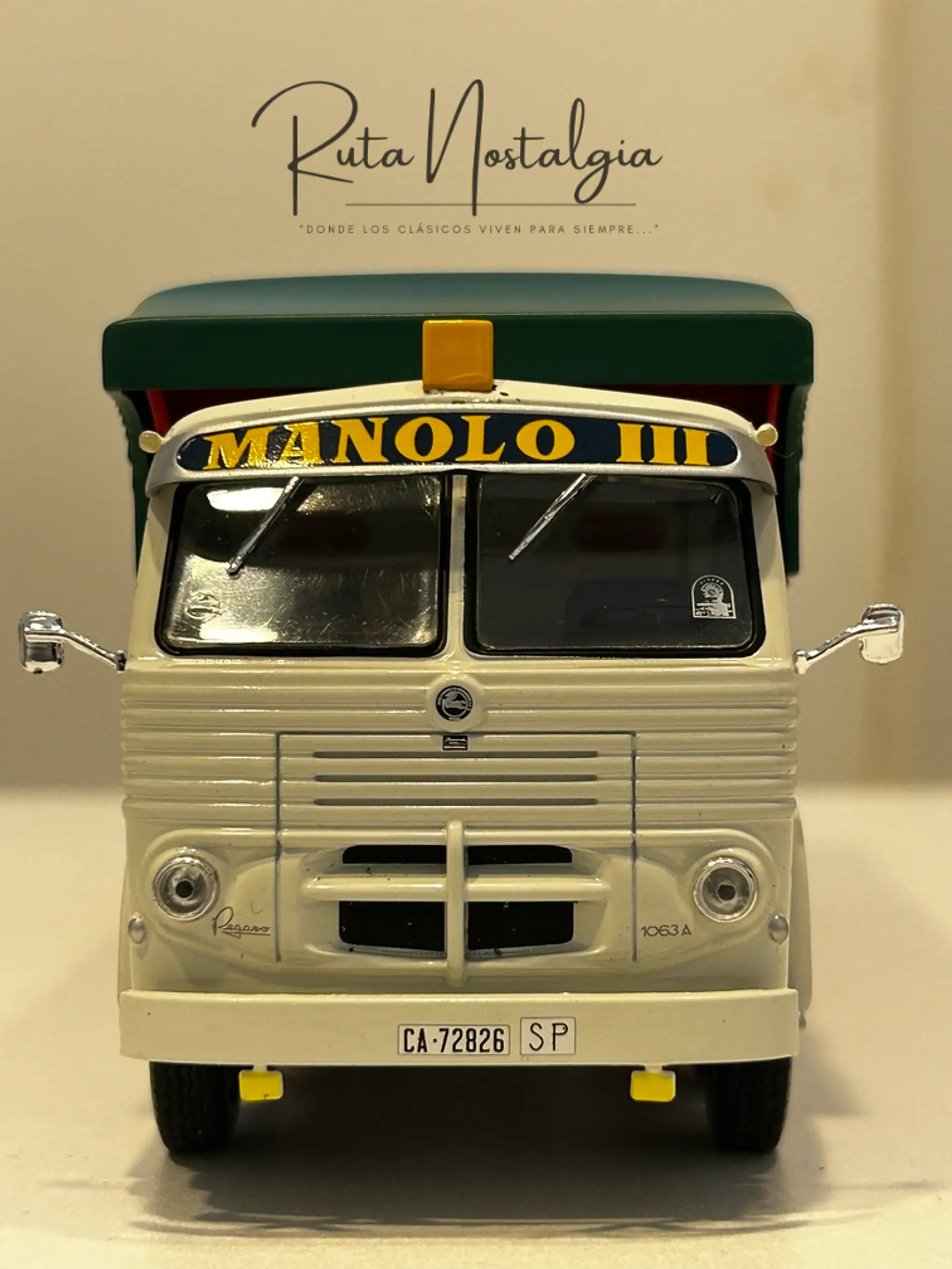 Pegaso 1063 “Manolo III” 1968 (1:43) – Camión Clásico Altaya Colección Española 8