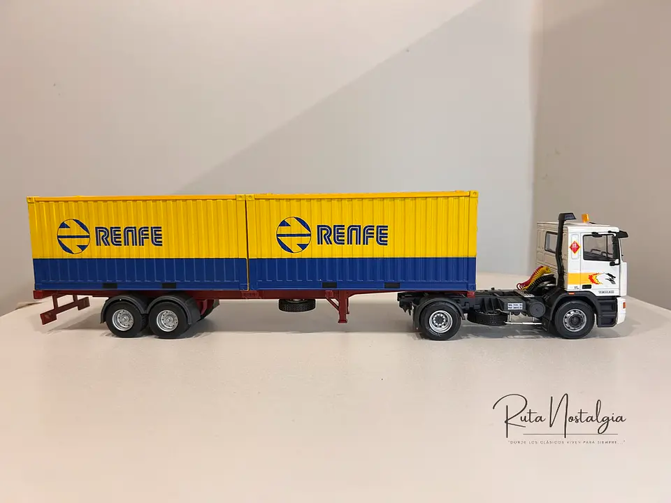 Camión Pegaso Troner 1236 RENFE 1:43 | Salvat 5