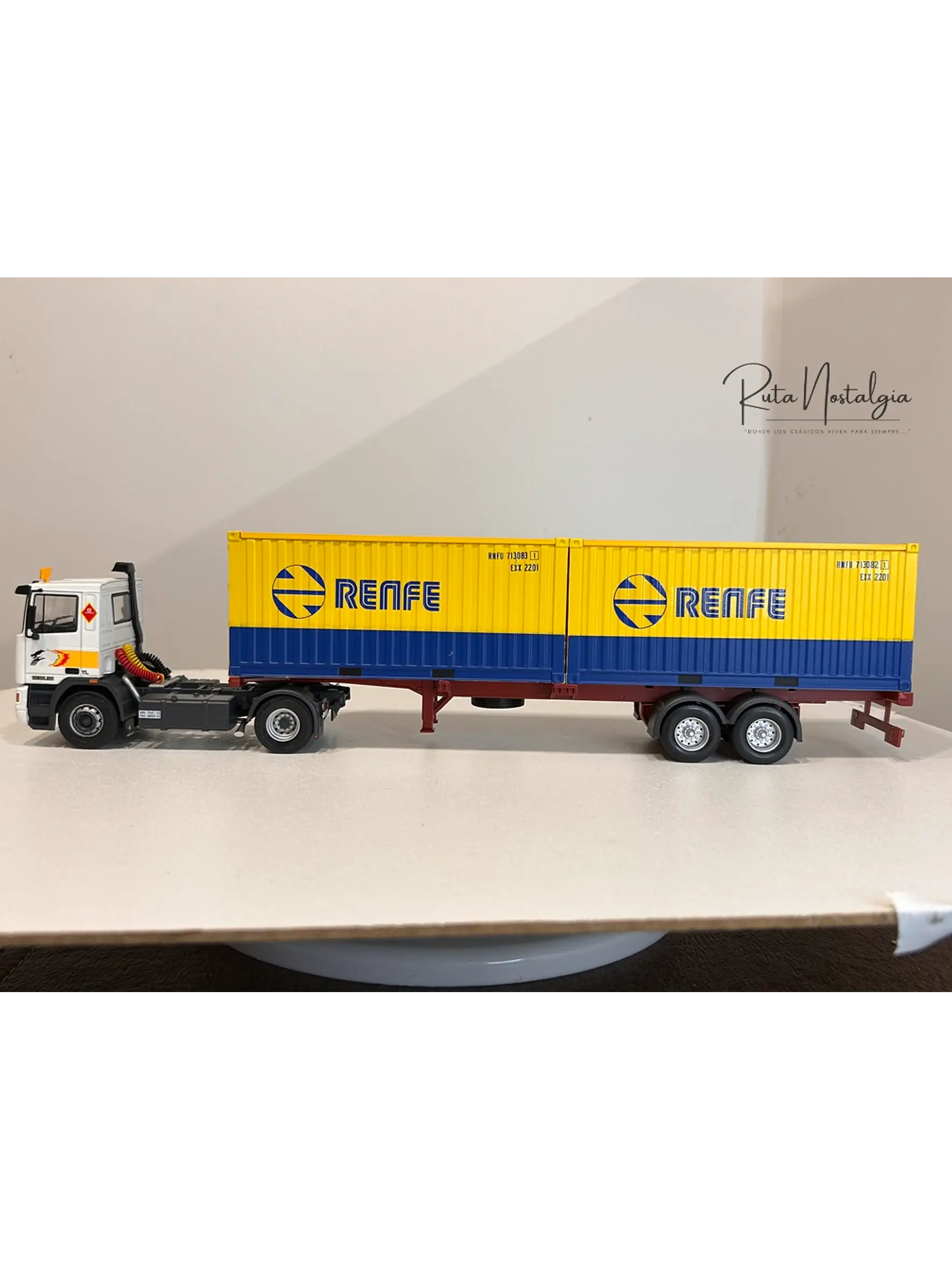 Pegaso Troner 1236 RENFE 1:43 – Salvat Camiones Españoles – Diecast Coleccionismo 8