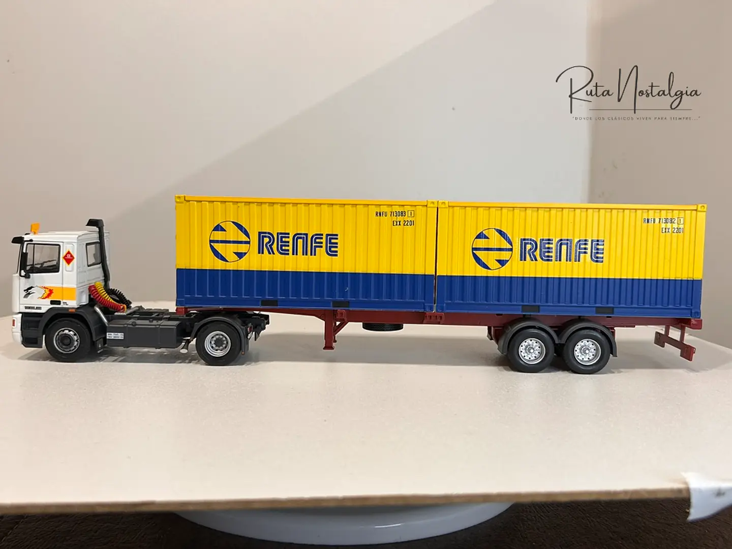Camión Pegaso Troner 1236 RENFE 1:43 | Salvat 8