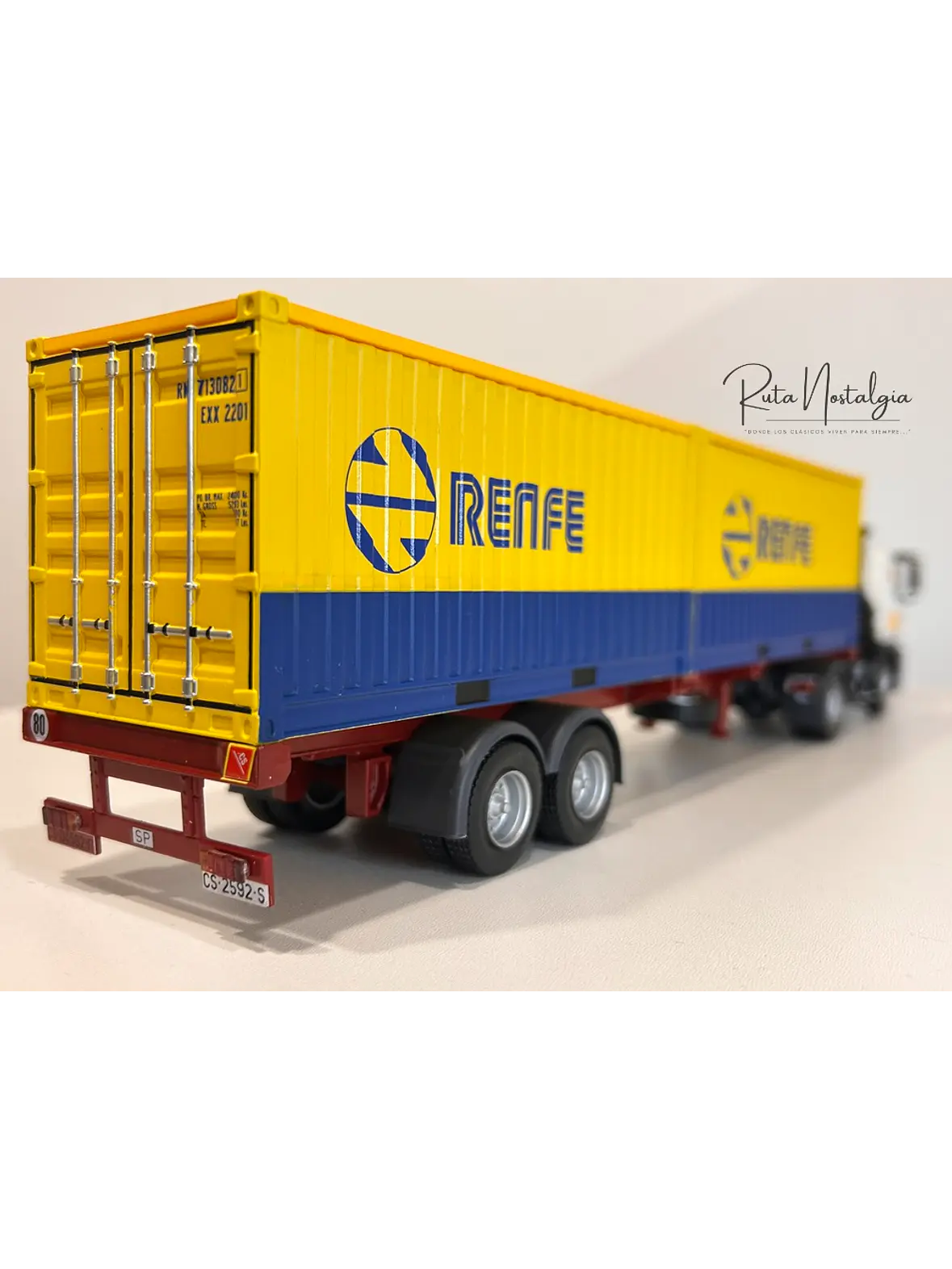 Pegaso Troner 1236 RENFE 1:43 – Salvat Camiones Españoles – Diecast Coleccionismo 6