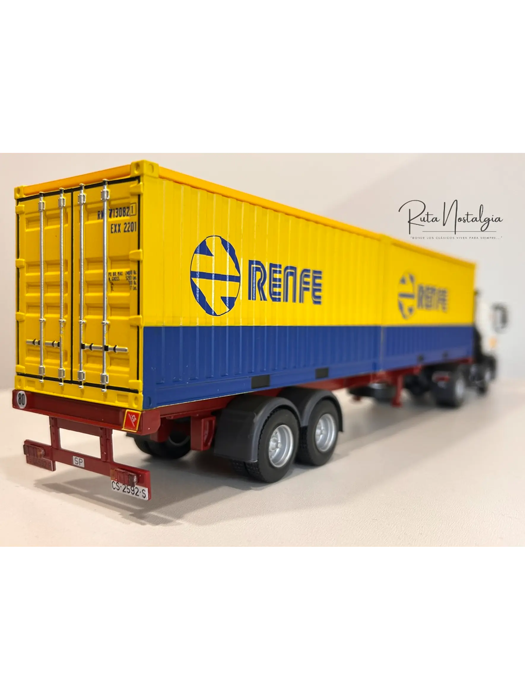 Pegaso Troner 1236 RENFE 1:43 – Salvat Camiones Españoles – Diecast Coleccionismo 6
