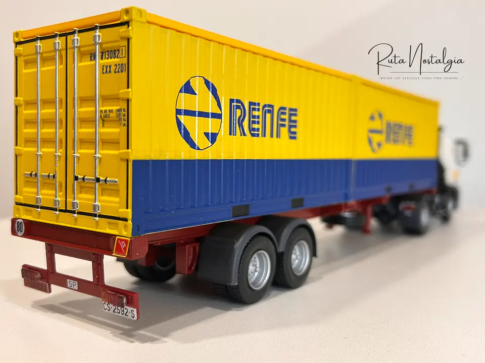 Camión Pegaso Troner 1236 RENFE 1:43 | Salvat 6