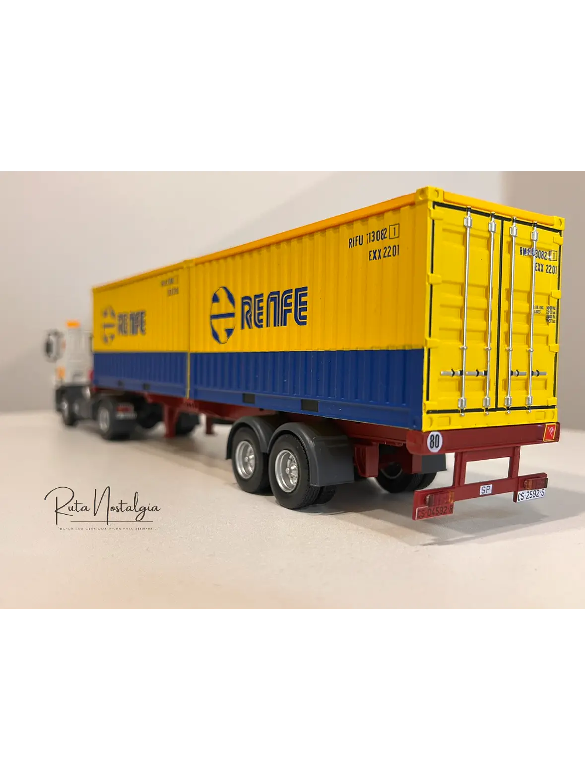 Pegaso Troner 1236 RENFE 1:43 – Salvat Camiones Españoles – Diecast Coleccionismo 7
