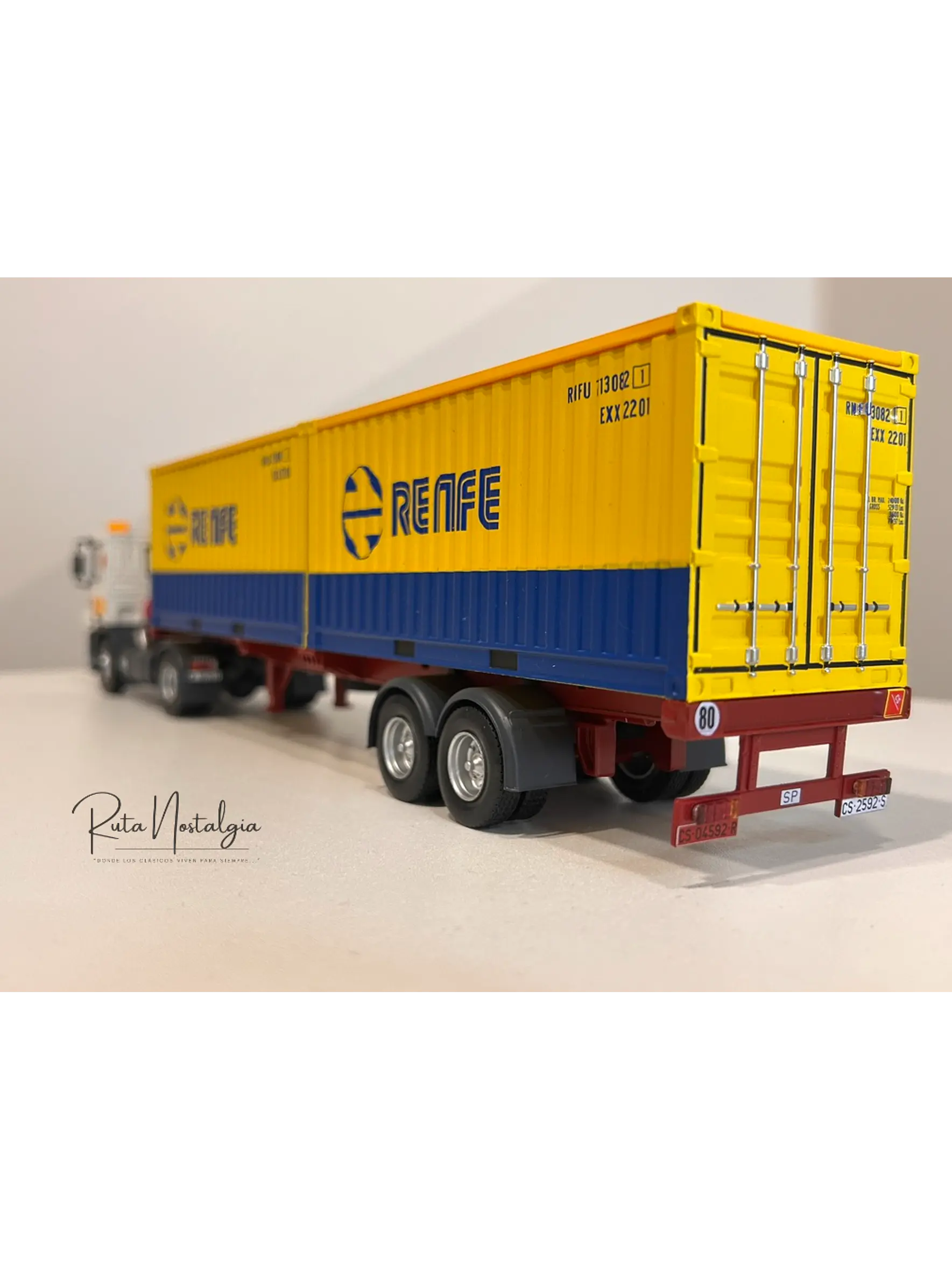 Pegaso Troner 1236 RENFE 1:43 – Salvat Camiones Españoles – Diecast Coleccionismo 7