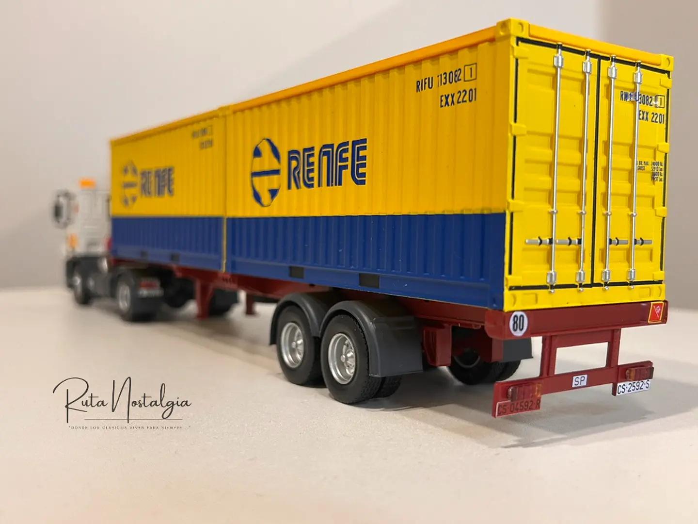 Camión Pegaso Troner 1236 RENFE 1:43 | Salvat 7