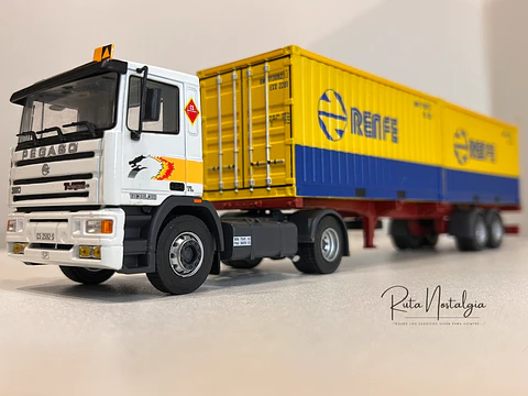 Pegaso Troner 1236 RENFE 1:43 – Salvat Camiones Españoles – Diecast Coleccionismo
