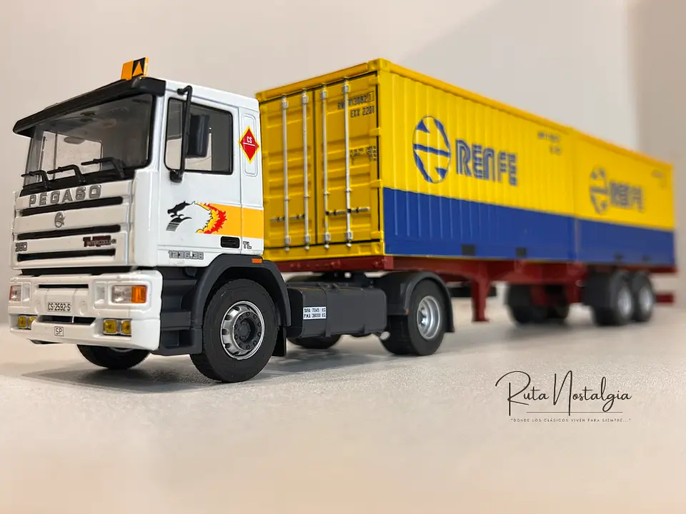 Camión Pegaso Troner 1236 RENFE 1:43 | Salvat 1