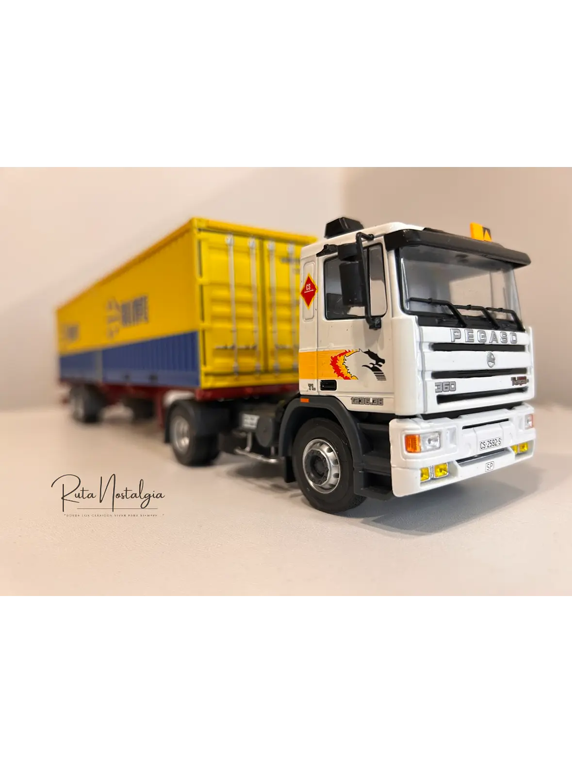 Pegaso Troner 1236 RENFE 1:43 – Salvat Camiones Españoles – Diecast Coleccionismo 4