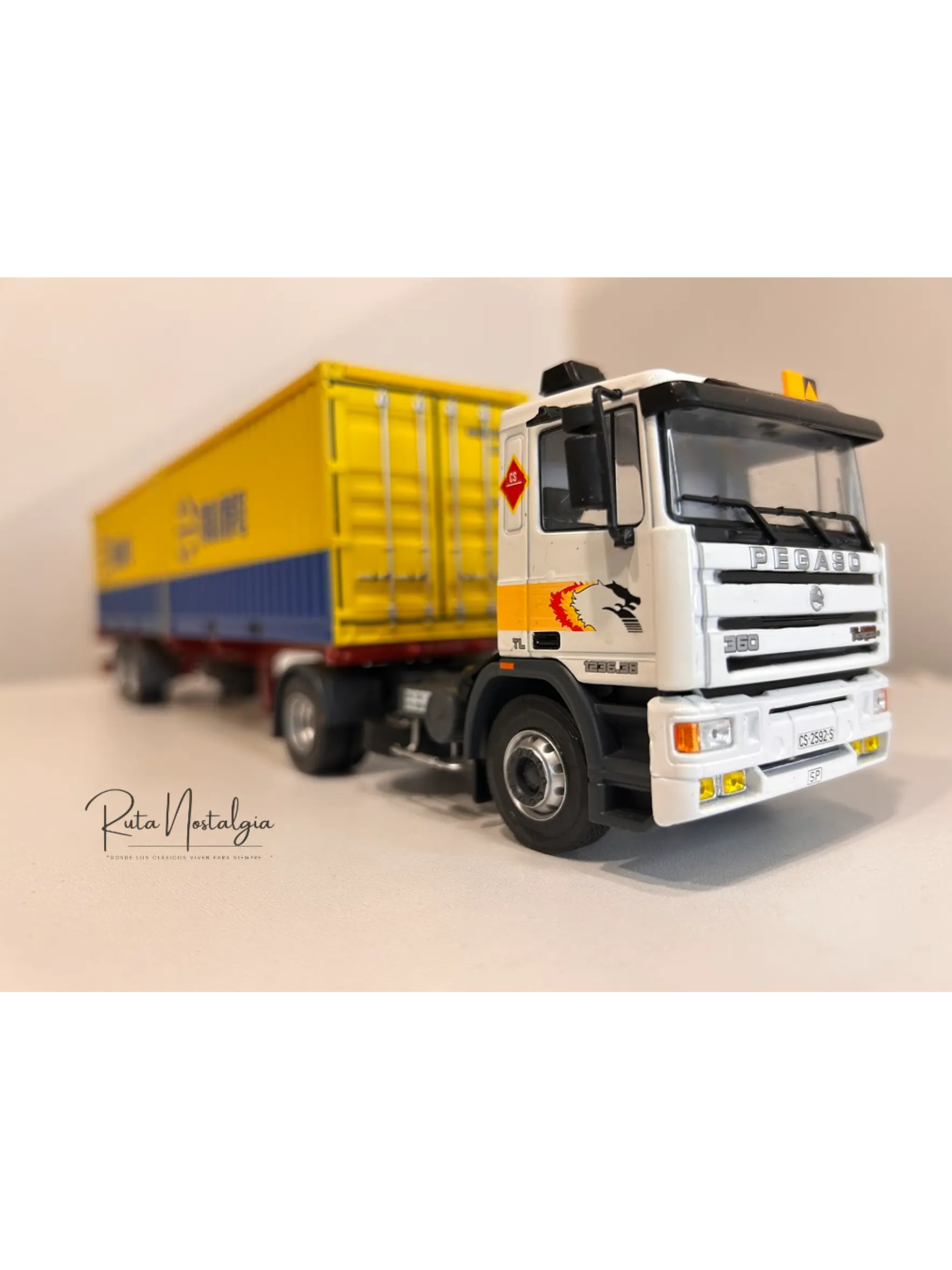 Pegaso Troner 1236 RENFE 1:43 – Salvat Camiones Españoles – Diecast Coleccionismo 4