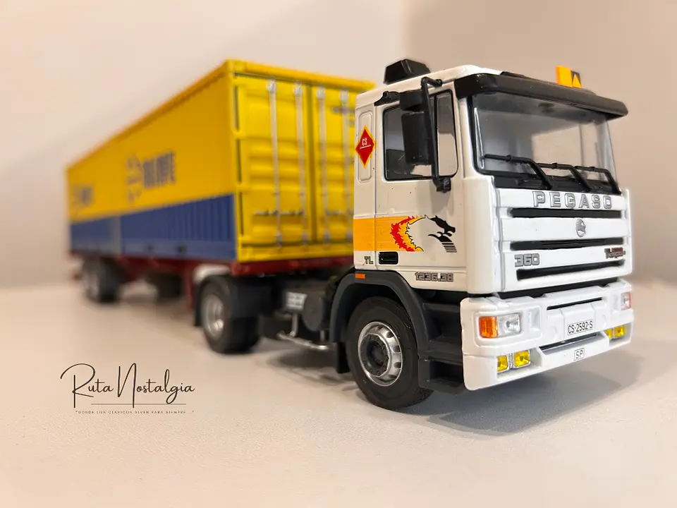 Camión Pegaso Troner 1236 RENFE 1:43 | Salvat 4