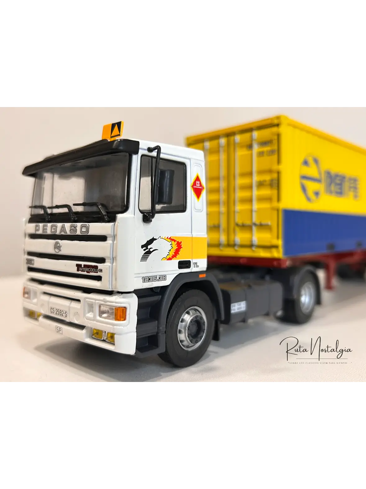 Pegaso Troner 1236 RENFE 1:43 – Salvat Camiones Españoles – Diecast Coleccionismo 2