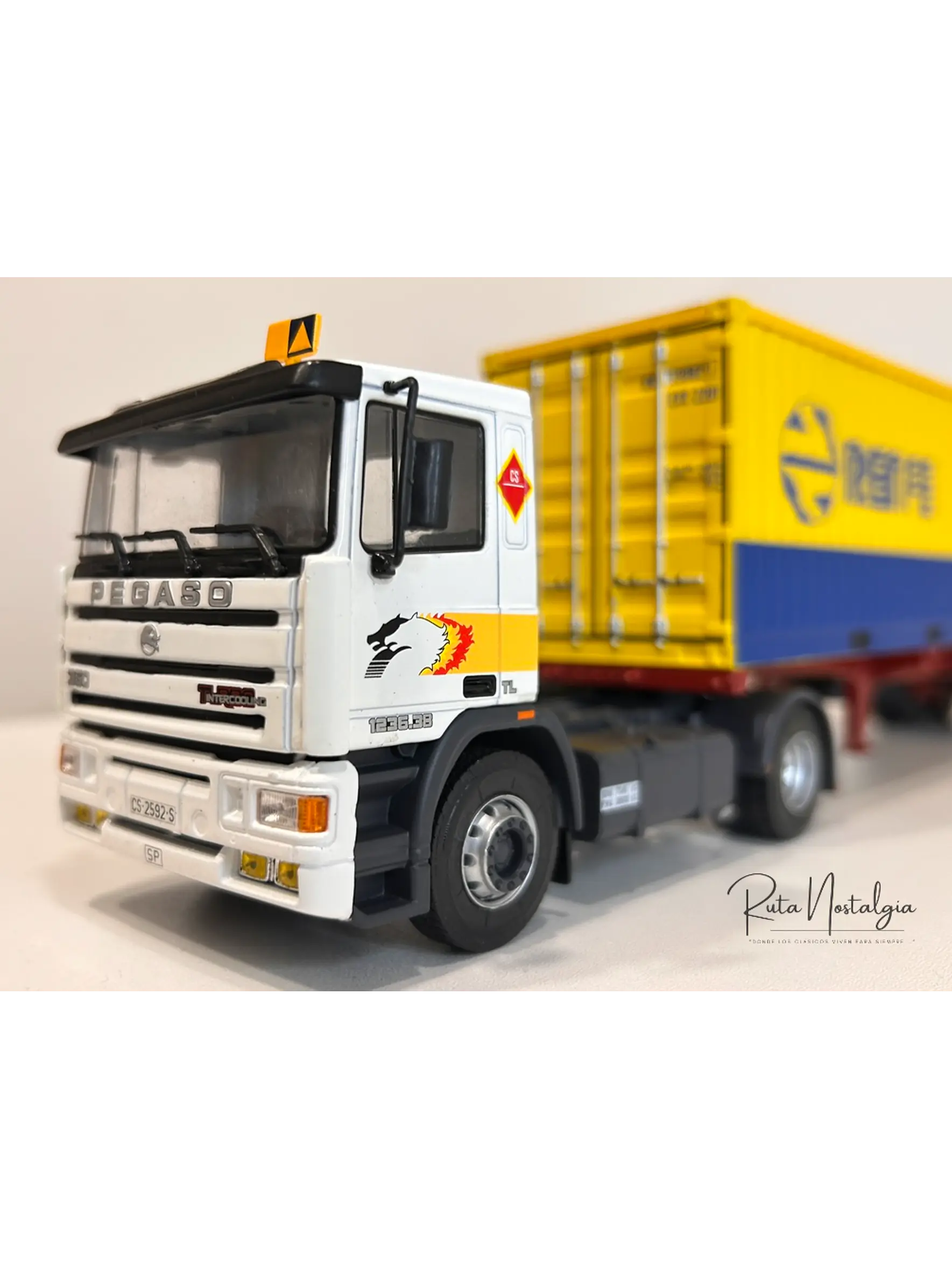 Pegaso Troner 1236 RENFE 1:43 – Salvat Camiones Españoles – Diecast Coleccionismo 2
