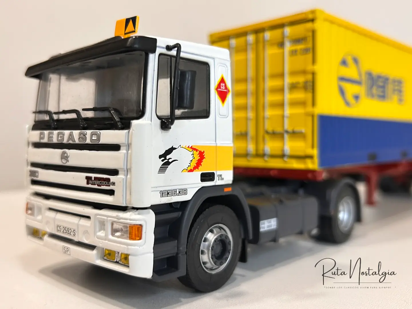 Camión Pegaso Troner 1236 RENFE 1:43 | Salvat 2