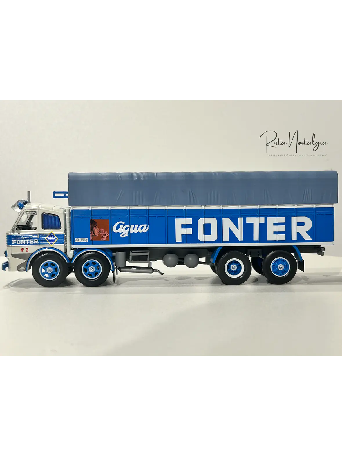Pegaso 1066/52 Fonter 1972 – Salvat 1:43 | Colección Camiones Españoles.  Ruta Nostalgia 4