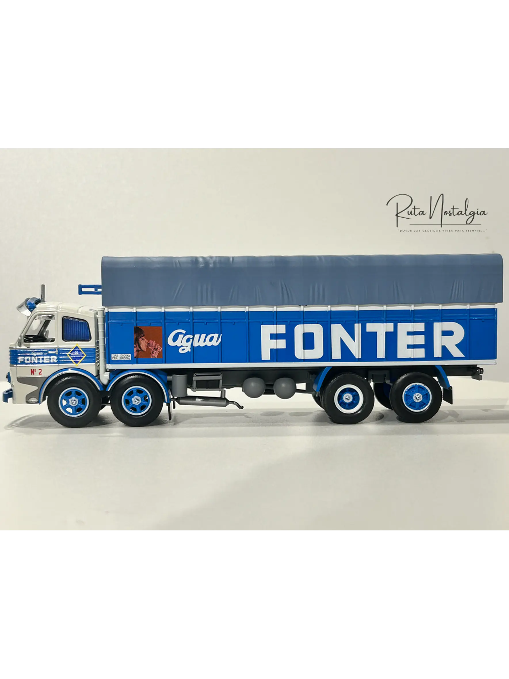 Pegaso 1066/52 Fonter 1972 – Salvat 1:43 | Colección Camiones Españoles.  Ruta Nostalgia 4