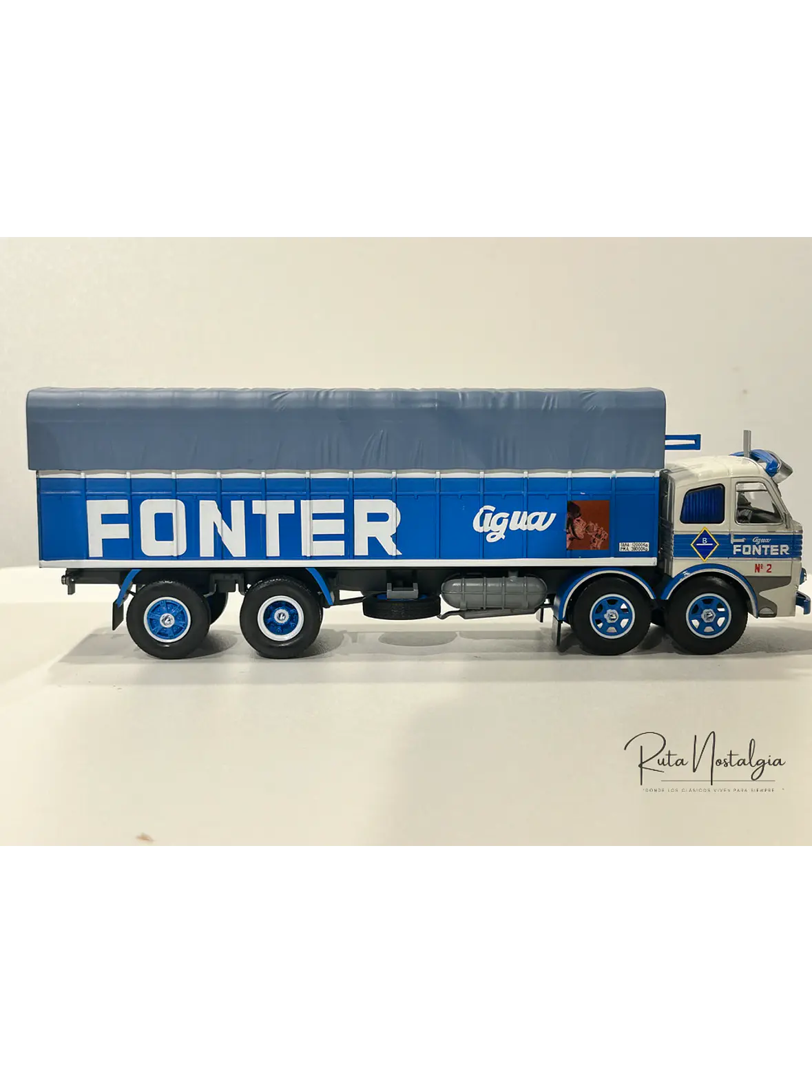 Pegaso 1066/52 Fonter 1972 – Salvat 1:43 | Colección Camiones Españoles.  Ruta Nostalgia 7