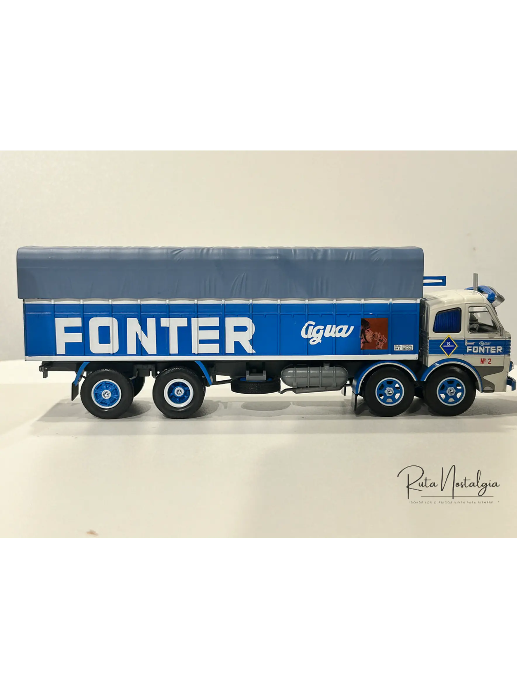 Pegaso 1066/52 Fonter 1972 – Salvat 1:43 | Colección Camiones Españoles.  Ruta Nostalgia 7