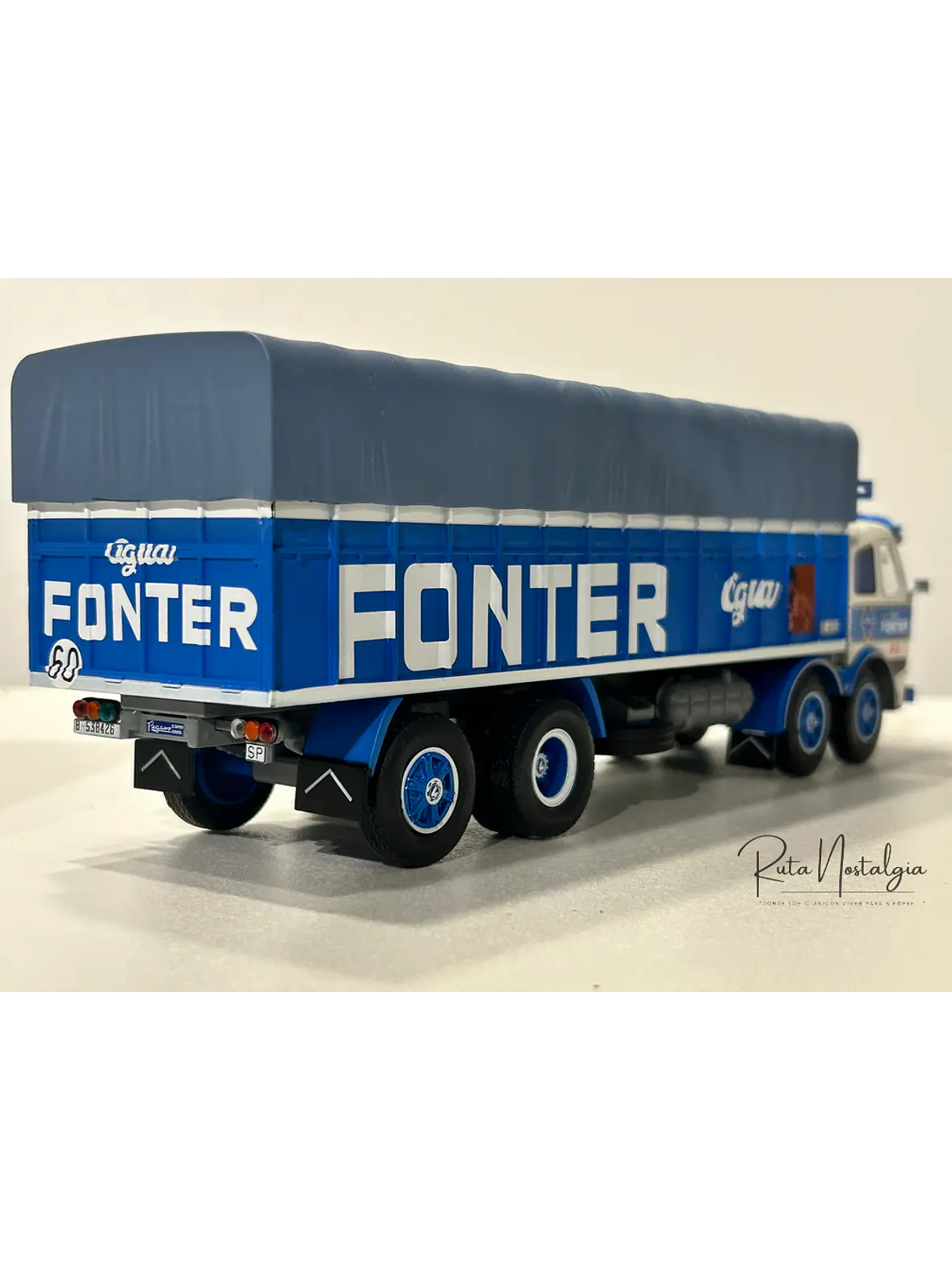 Pegaso 1066/52 Fonter 1972 – Salvat 1:43 | Colección Camiones Españoles.  Ruta Nostalgia 6