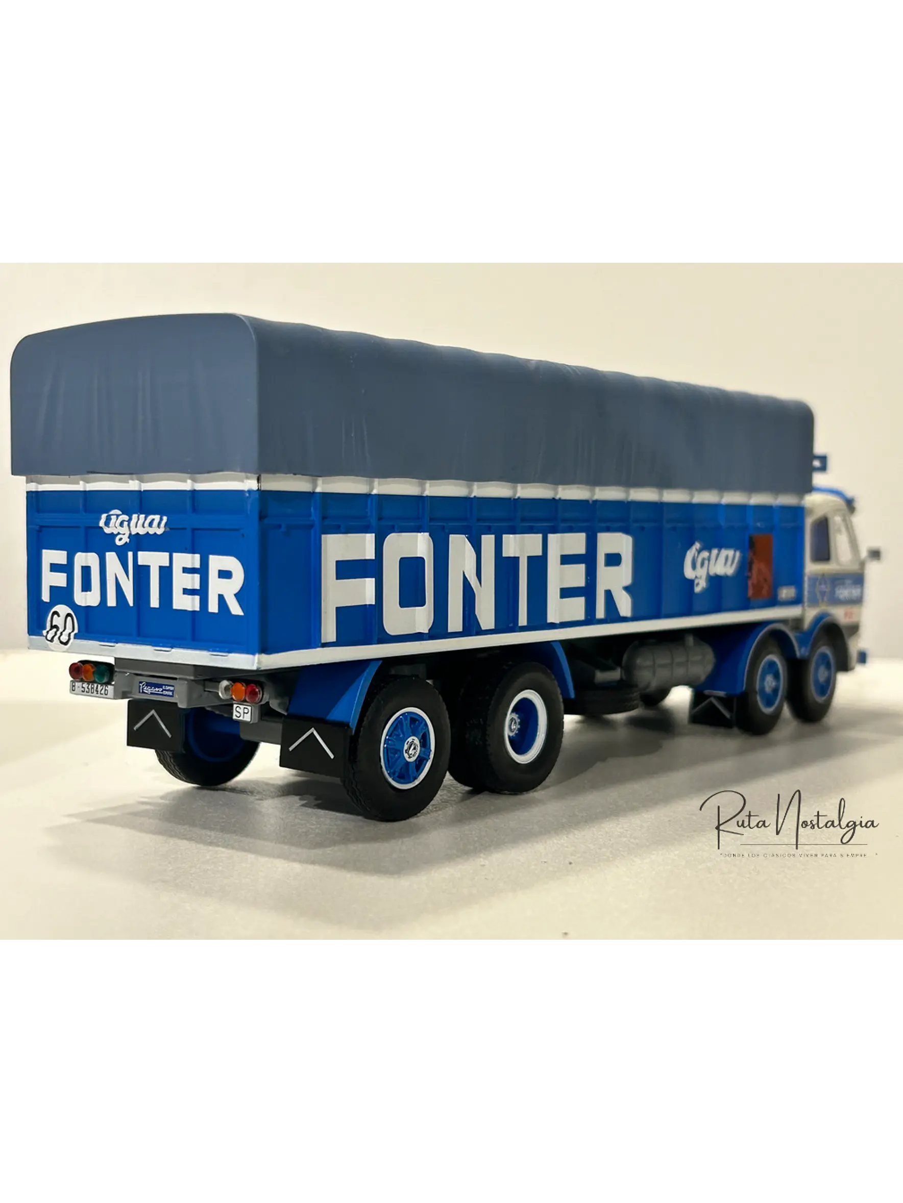 Pegaso 1066/52 Fonter 1972 – Salvat 1:43 | Colección Camiones Españoles.  Ruta Nostalgia 6