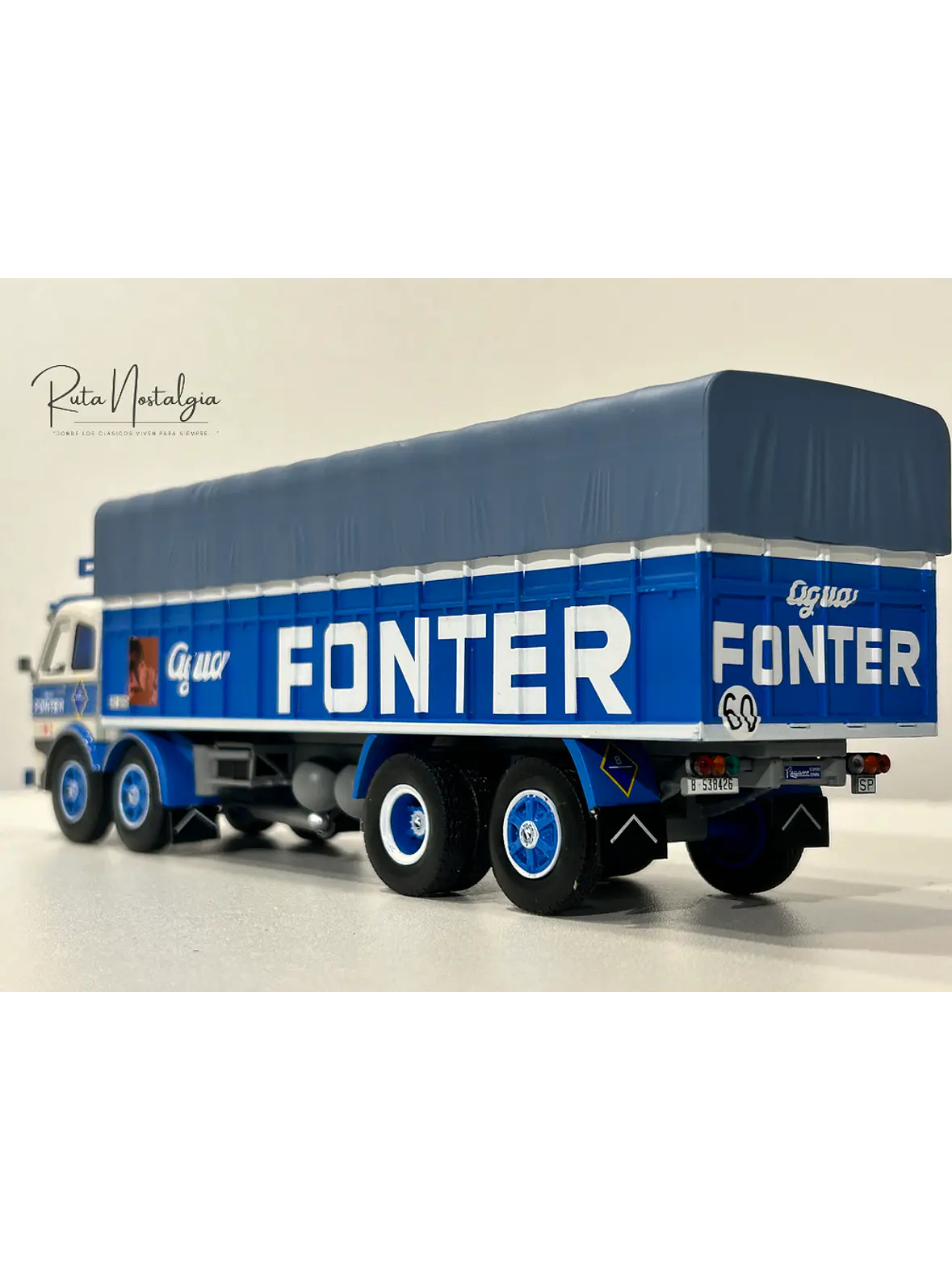 Pegaso 1066/52 Fonter 1972 – Salvat 1:43 | Colección Camiones Españoles.  Ruta Nostalgia 5