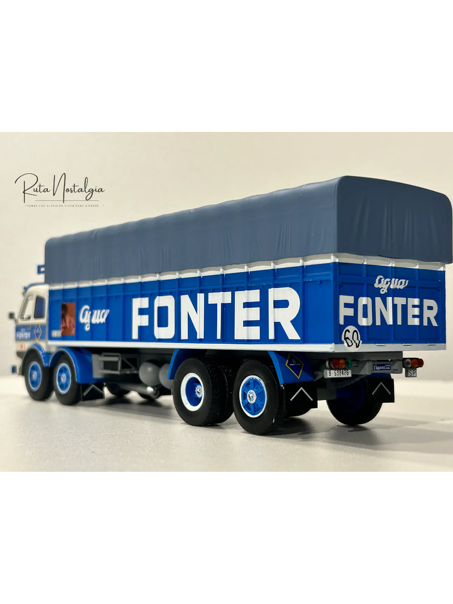 Pegaso 1066/52 Fonter 1972 – Salvat 1:43 | Colección Camiones Españoles.  Ruta Nostalgia 5