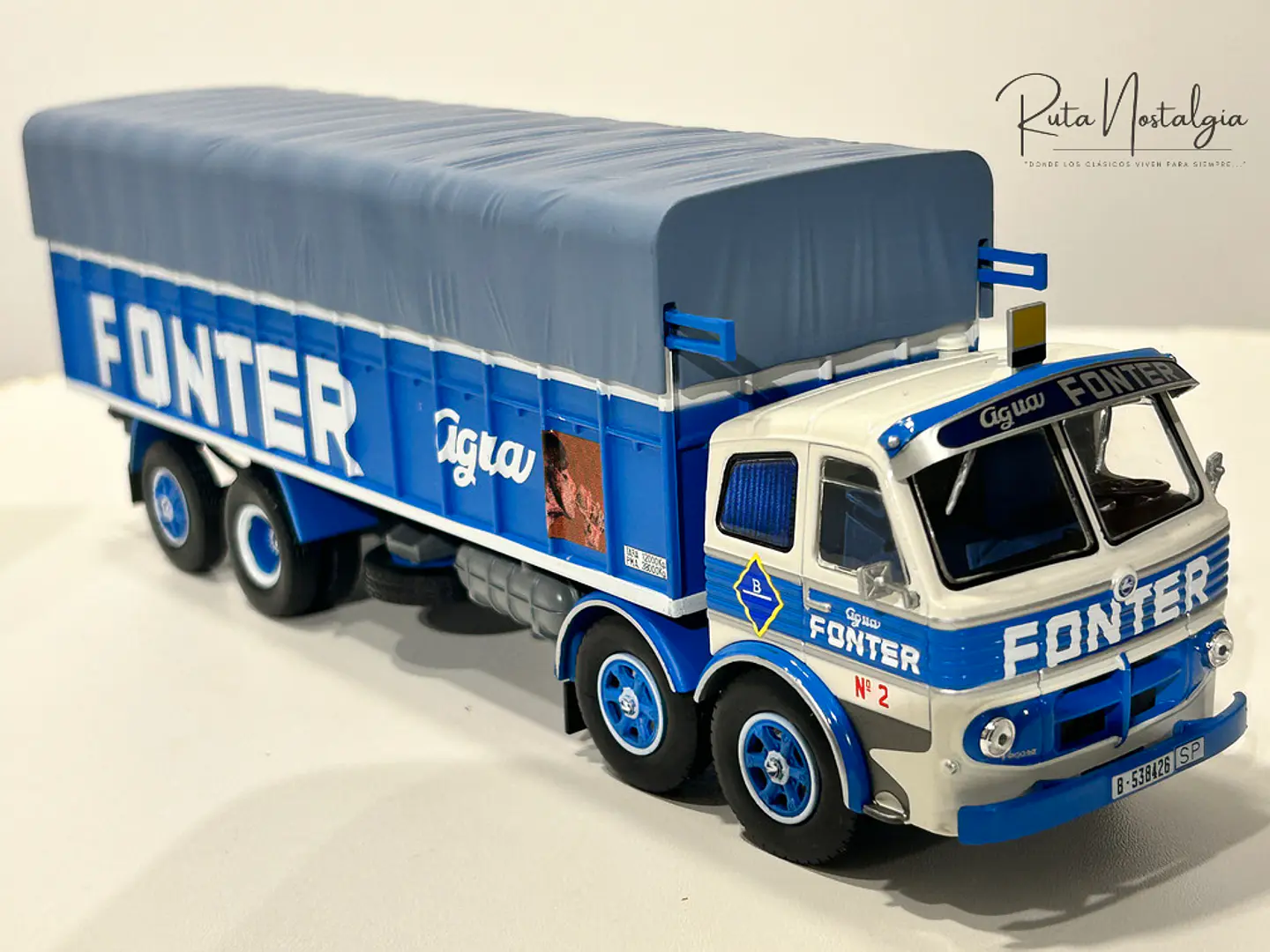 Camión Pegaso 1066/52 Fonter 1972 | Salvat 1:43 8
