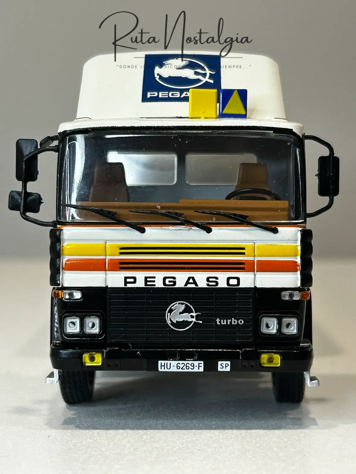 Pegaso 1231 T Cabeza Cuadrada (1983–1989) – Salvat Semi Remorque d’Exception 1:43 2