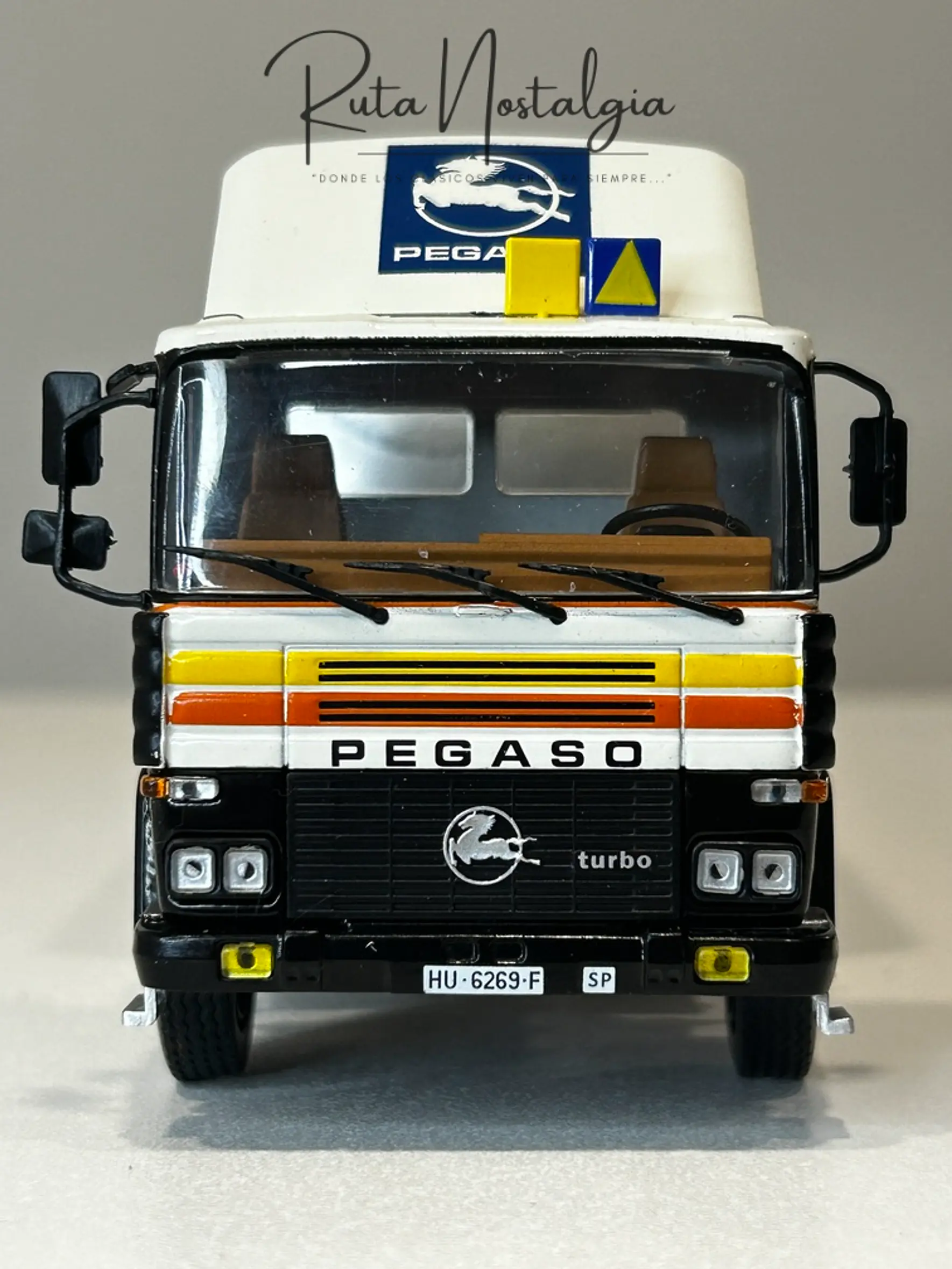 Pegaso 1231 T Cabeza Cuadrada (1983–1989) – Salvat Semi Remorque d’Exception 1:43 2