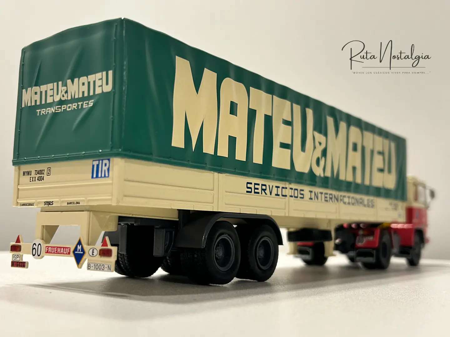 Camión Pegaso 2080/50 Mateu & Mateu 1972 | Salvat 1:43 7