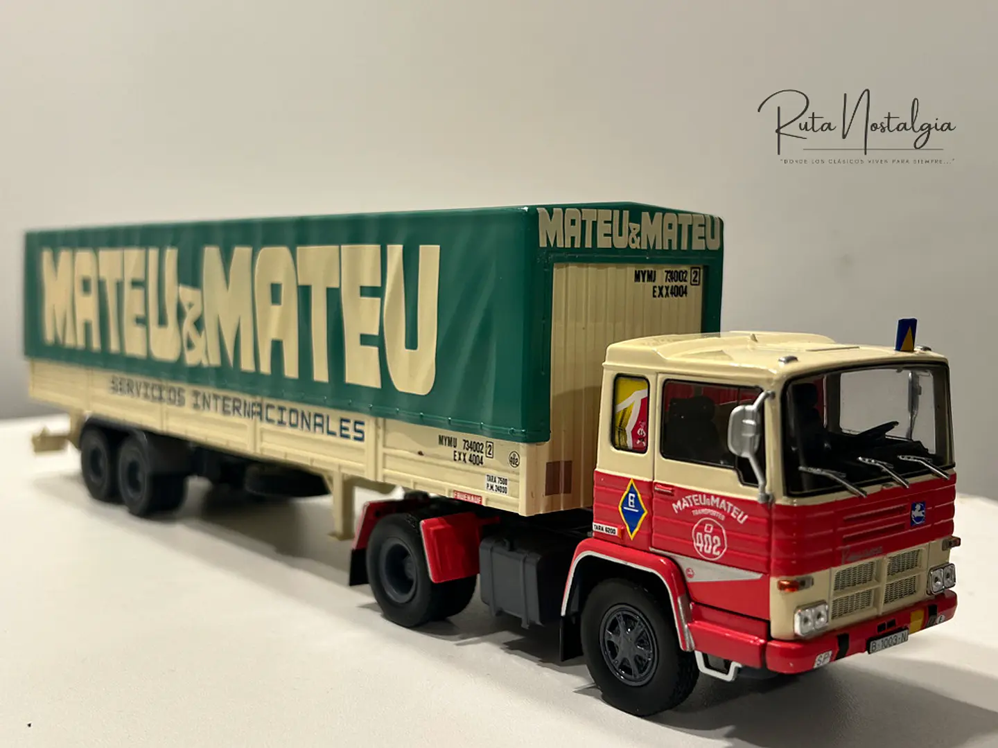 Camión Pegaso 2080/50 Mateu & Mateu 1972 | Salvat 1:43 9