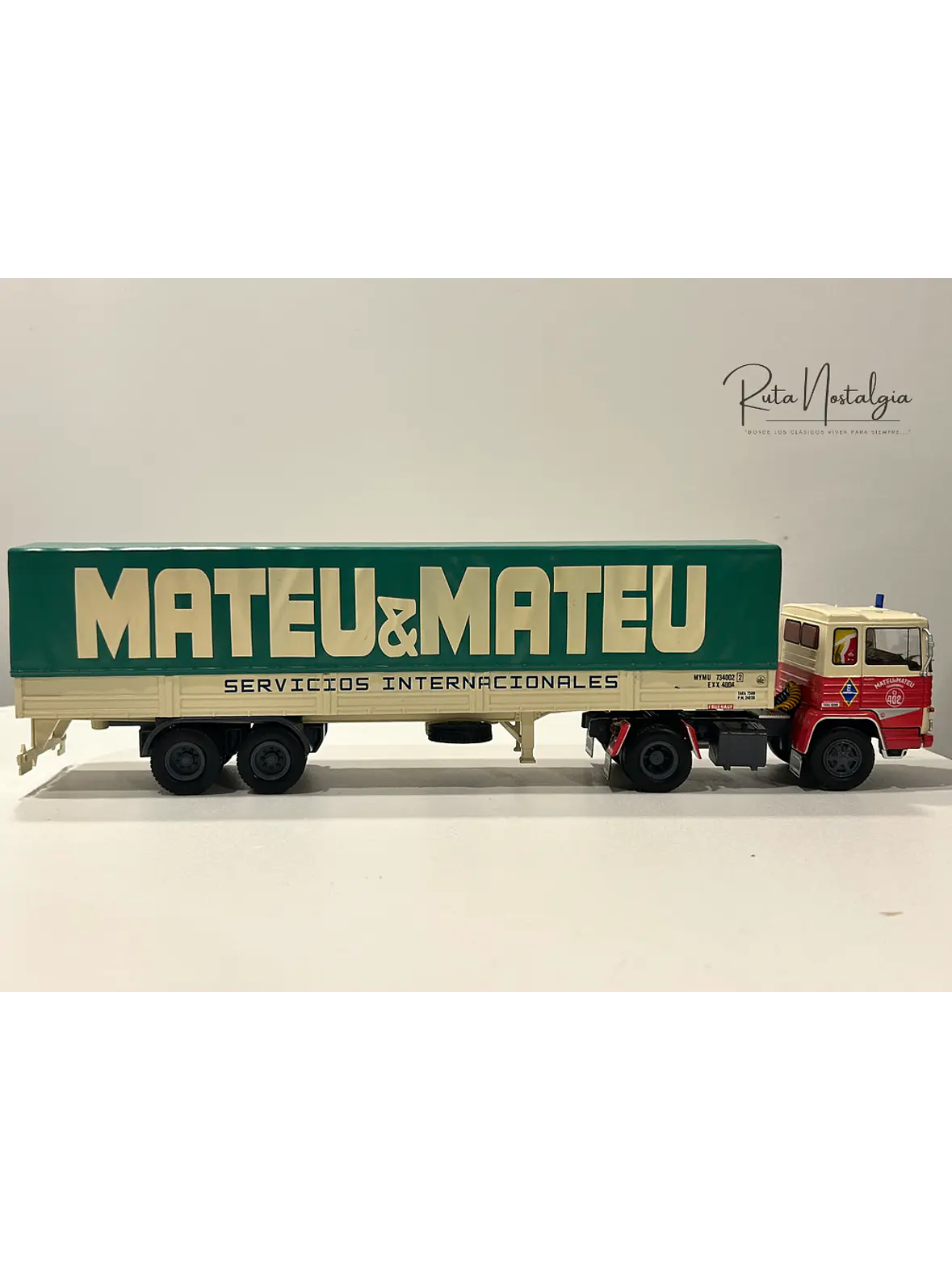 Camión Pegaso 2080/50 Mateu & Mateu 1972 | Salvat 1:43 – tráiler clásico español para coleccionistas y transportistas nostálgicos 8