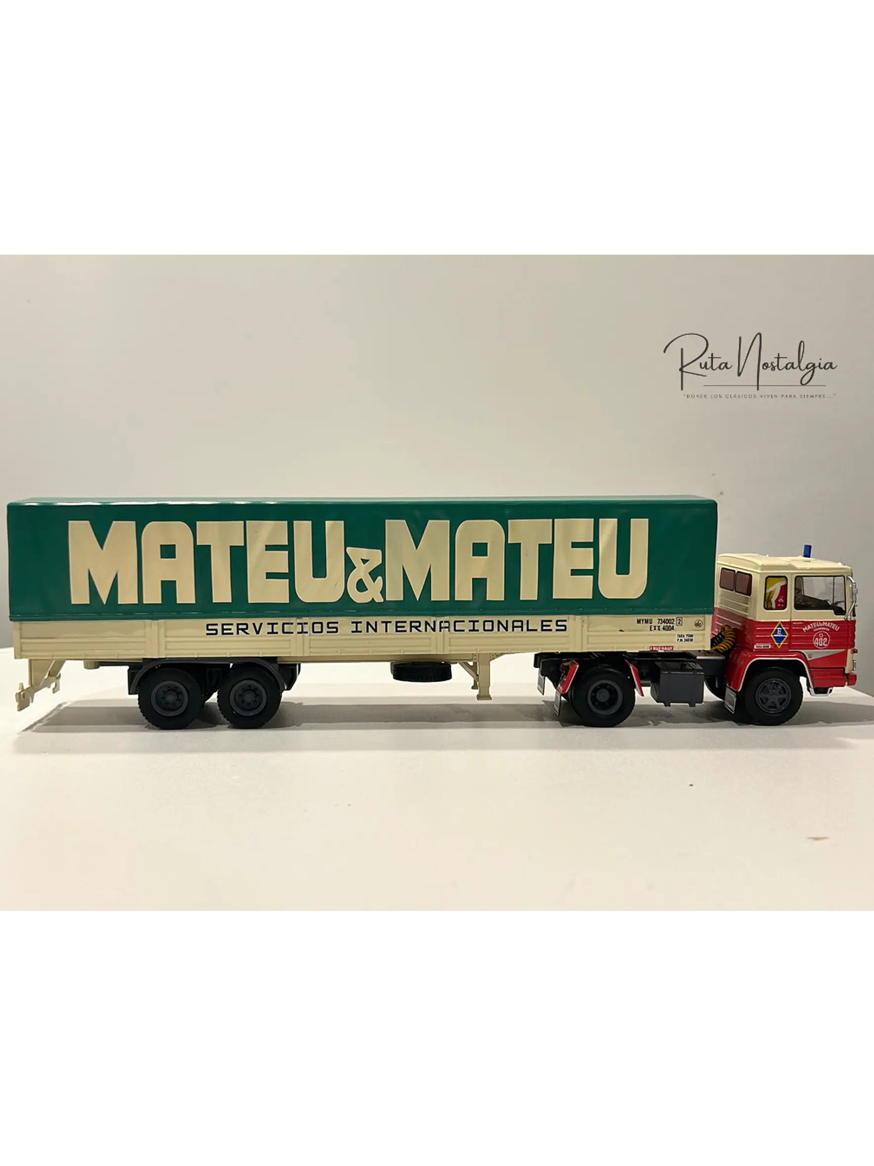 Camión Pegaso 2080/50 Mateu & Mateu 1972 | Salvat 1:43 – tráiler clásico español para coleccionistas y transportistas nostálgicos 8
