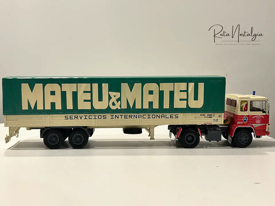 Camión Pegaso 2080/50 Mateu & Mateu 1972 | Salvat 1:43 8