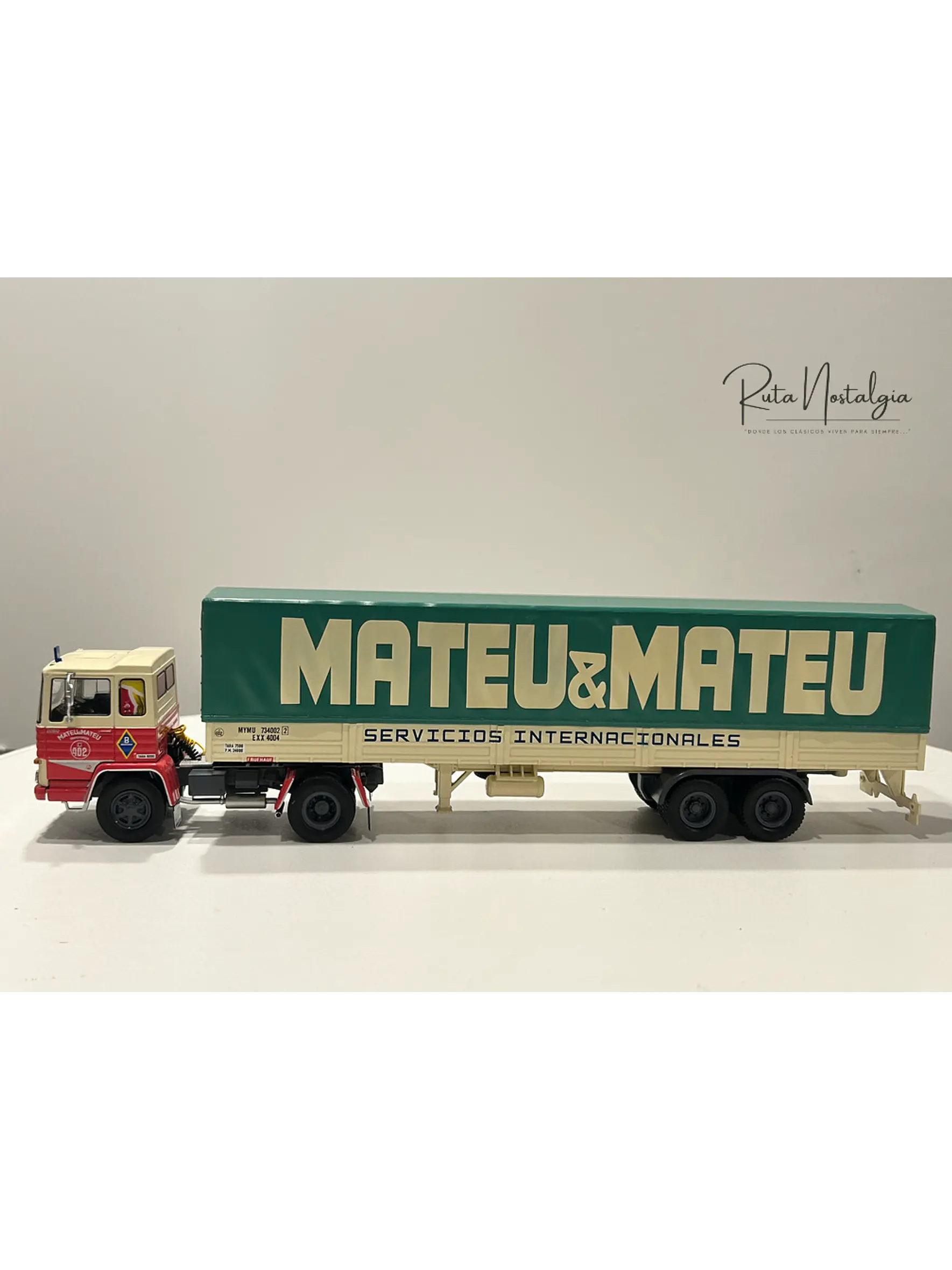 Camión Pegaso 2080/50 Mateu & Mateu 1972 | Salvat 1:43 – tráiler clásico español para coleccionistas y transportistas nostálgicos 5