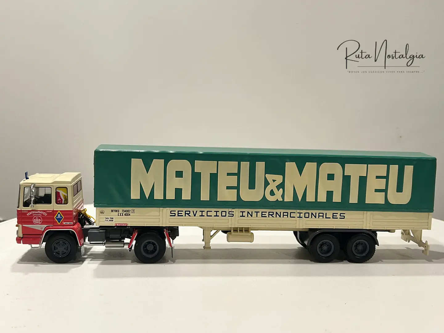 Camión Pegaso 2080/50 Mateu & Mateu 1972 | Salvat 1:43 5