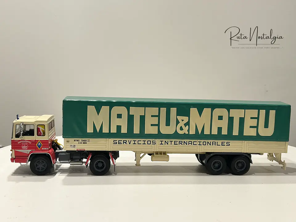Camión Pegaso 2080/50 Mateu & Mateu 1972 | Salvat 1:43 5