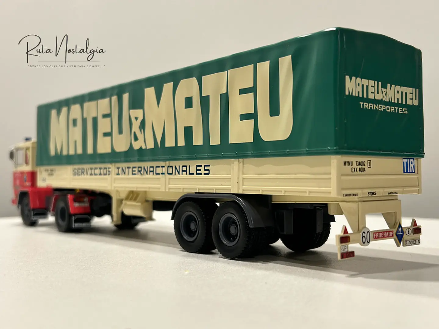 Camión Pegaso 2080/50 Mateu & Mateu 1972 | Salvat 1:43 6