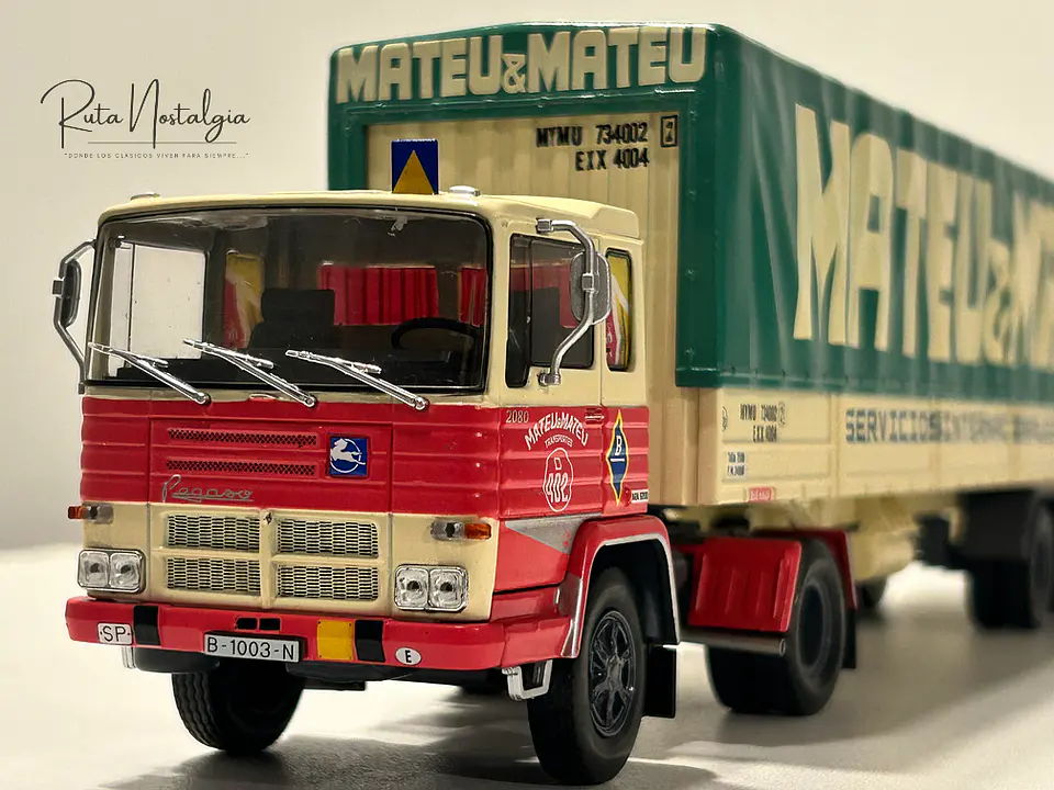 Camión Pegaso 2080/50 Mateu & Mateu 1972 | Salvat 1:43 3
