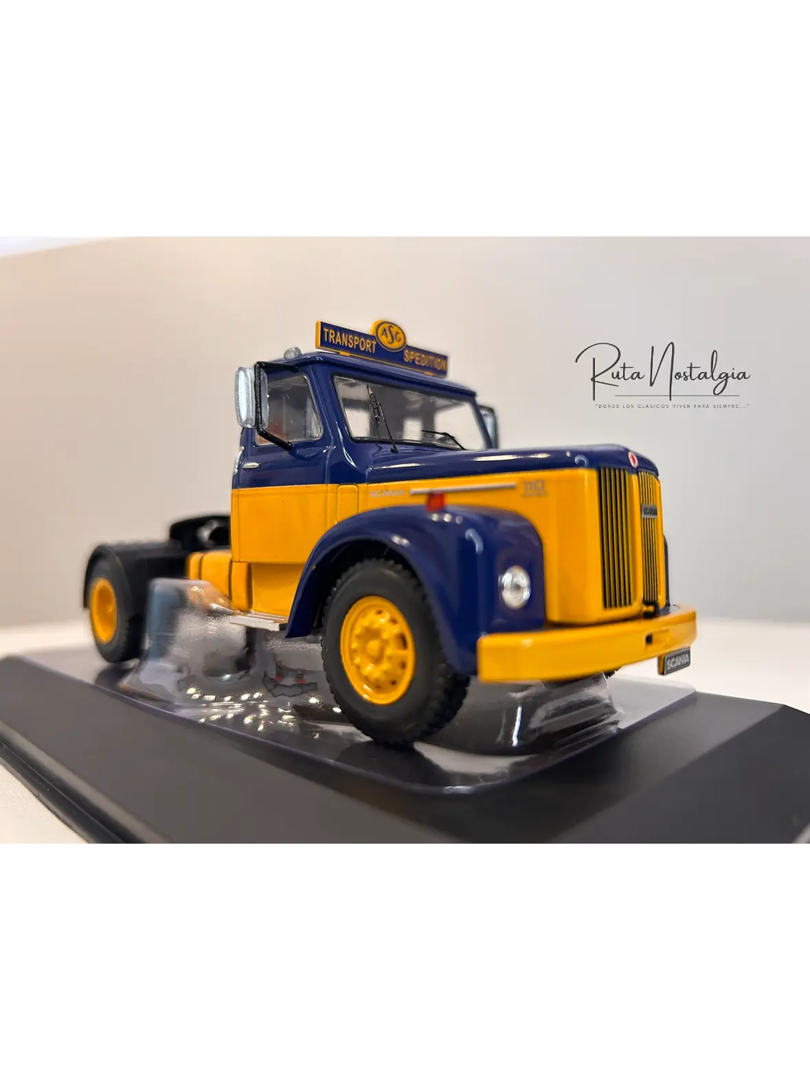 Camión modelo Scania 110 Super ASG 1953 – Ixo Models 1:43 (Coleccionable diecast) 1