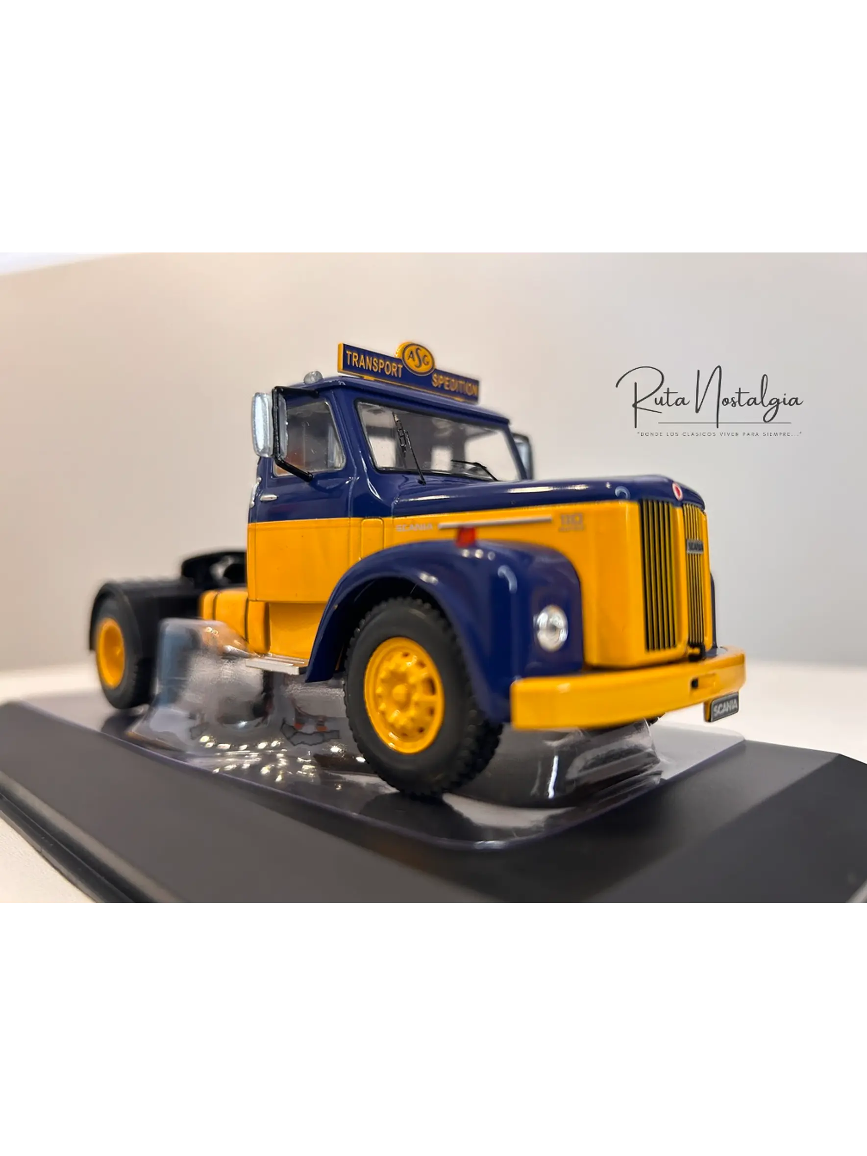 Camión modelo Scania 110 Super ASG 1953 – Ixo Models 1:43 (Coleccionable diecast) 1