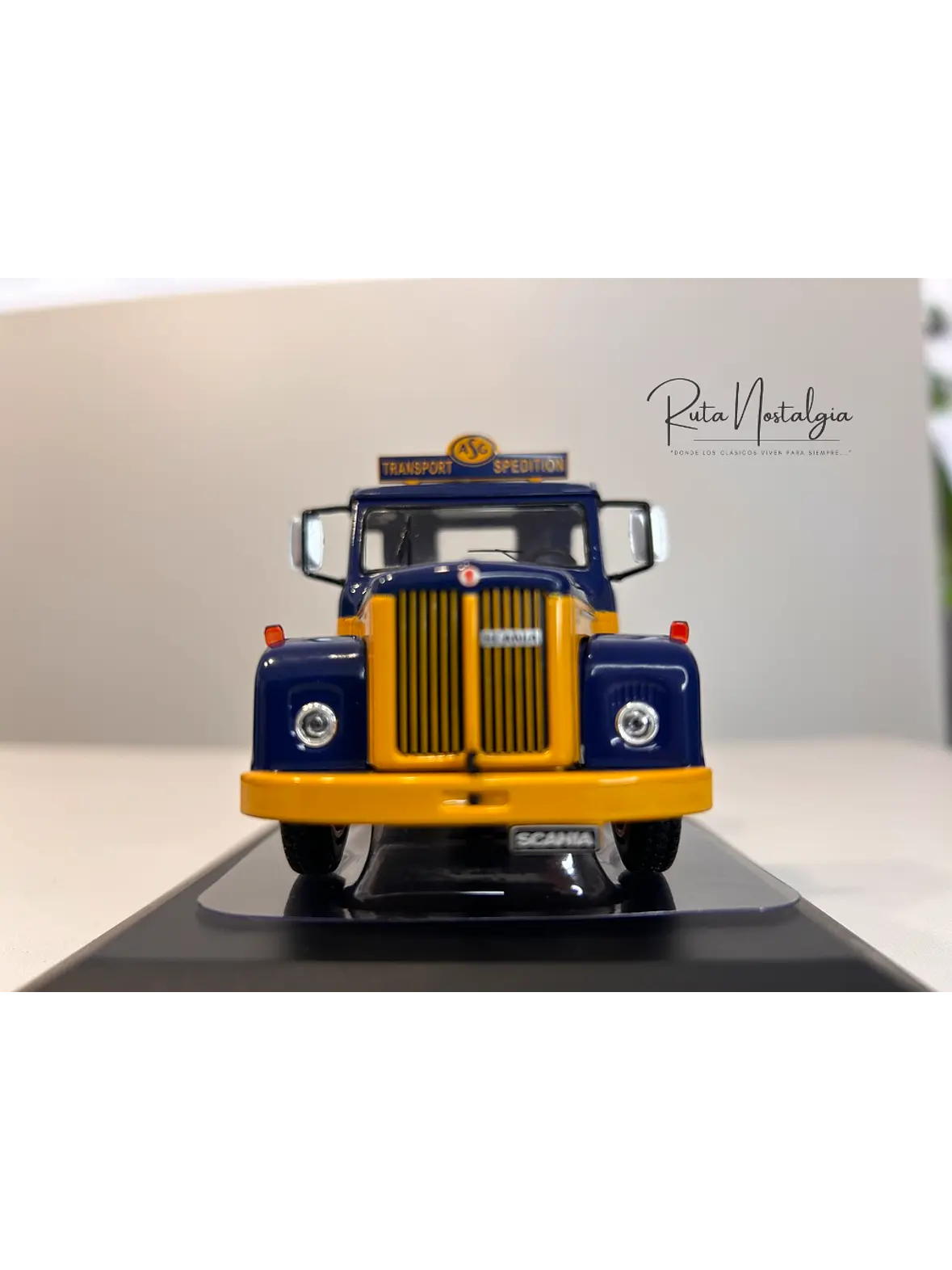 Camión modelo Scania 110 Super ASG 1953 – Ixo Models 1:43 (Coleccionable diecast) 2